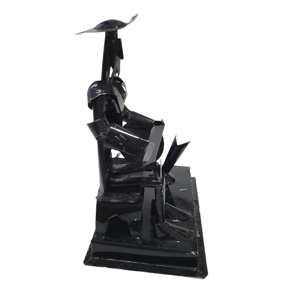 Don Quixote Figurine Metal Sculpture Man of La Mancha Figurine Pen Holde… - Picture 3 of 9
